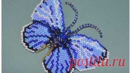 Бабочка из бисера мастер класс. Бабочка мозаичное плетение | Шкатулка рукоделия