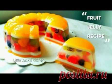 "美丽的水果燕菜食谱"❤"Beautiful Fruit Jelly Recipe