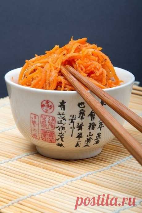 Как приготовить морковь по-корейски. - рецепт, ингридиенты и фотографии