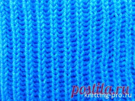 Английская резинка - knitting-pro.ru - От азов к мастерству