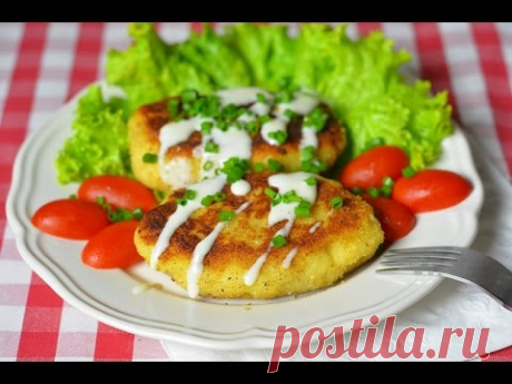 КАРТОФЕЛЬНЫЕ ЗРАЗЫ С МЯСОМ - YouTube