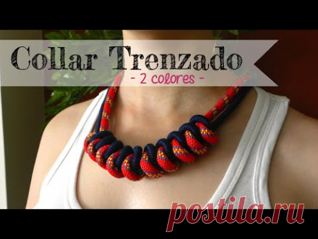 Cómo hacer: Collar de nudos - Knotted necklace