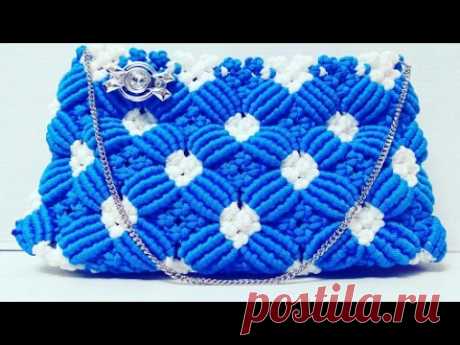 How to make /macrame/ Ladies clutch / purse very Easy