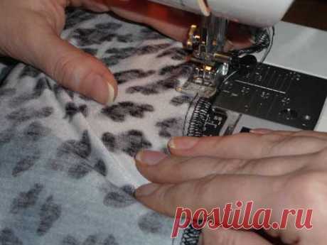 Как шить вещи из ткани стрейч | &quot;Кройка и шитье для начинающих портных&quot;