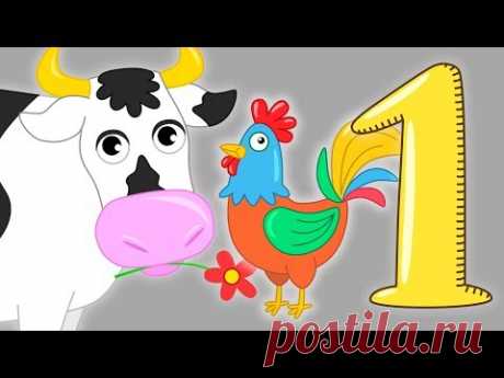 #СБОРНИК песен и мультиков про животных - Звуки голоса животных - Развивающие мультфильмы для детей