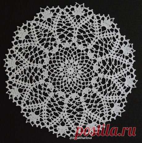 Интерьерная салфетка
  #салфетка #вязаниеназаказ #crochet #салфеткакрючком #интерьер #ресторан #кухня