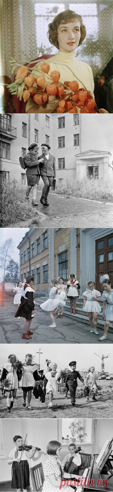 Школьные годы чудесные: 20 ретро фотографий о жизни советских школьников в 1950-х годах