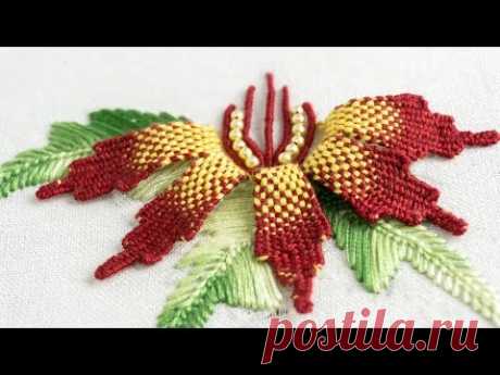 Embroidery Flower DIY: Creative Design Ideas by HandiWork

Вышивка с бисером,  шов рококо (еще бразильская вышивка) и получаетсянеобычайная красота