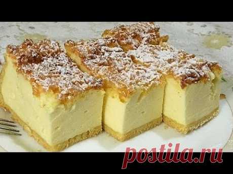 " ЛОЖНЫЙ СЫРНИК "самый нежный и воздушный пирог /False cheesecake - из сметаны