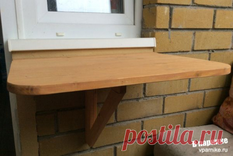Настенный складной столик своими руками | Vparnike.ru