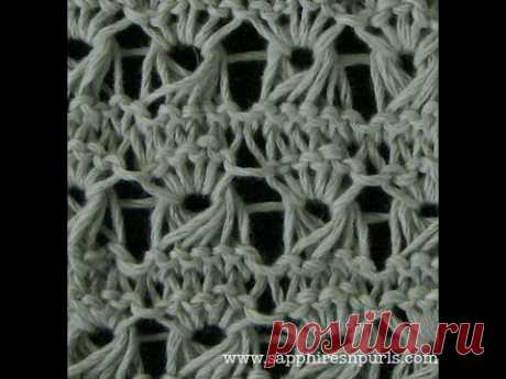 Knitted Broomstick Lace