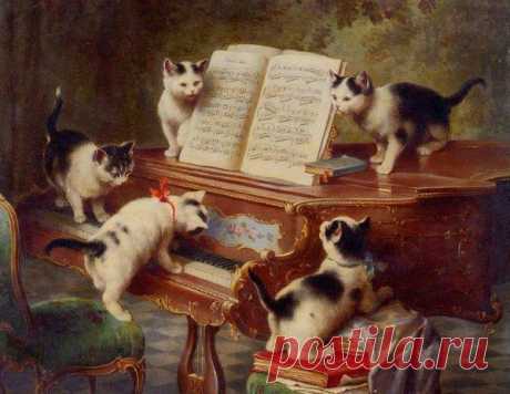 Carl Reichert,
The Kittens Recital
1908