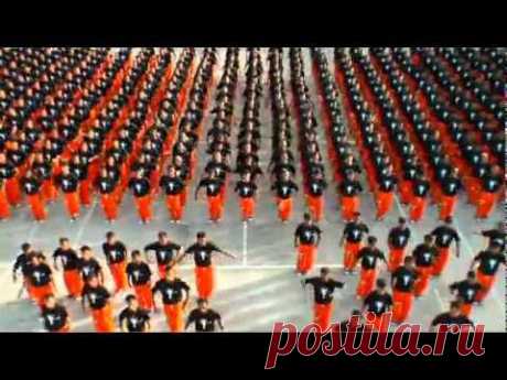 Prison's flash mob.Michel Jackson's song(its realy nice)