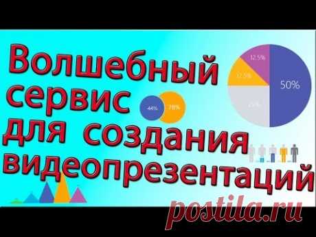 Как сделать видеопрезентацию. Сервис для создания видеопрезентаций онлайн