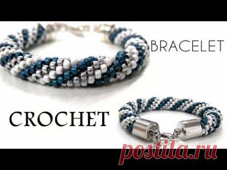 Beading Ideas - Crochet Bracelet