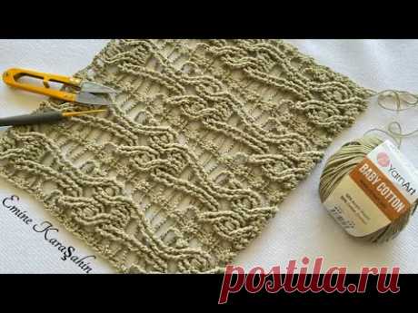 Very new crochet design. dress, tablecloth ,tunic, bag ,shawl pattern(close-up - detailed narration)