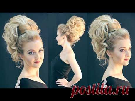 Hairstyles for long volume hair - Причёска - Объёмный хвост - Преподаватель Роговая Е.М. by REM