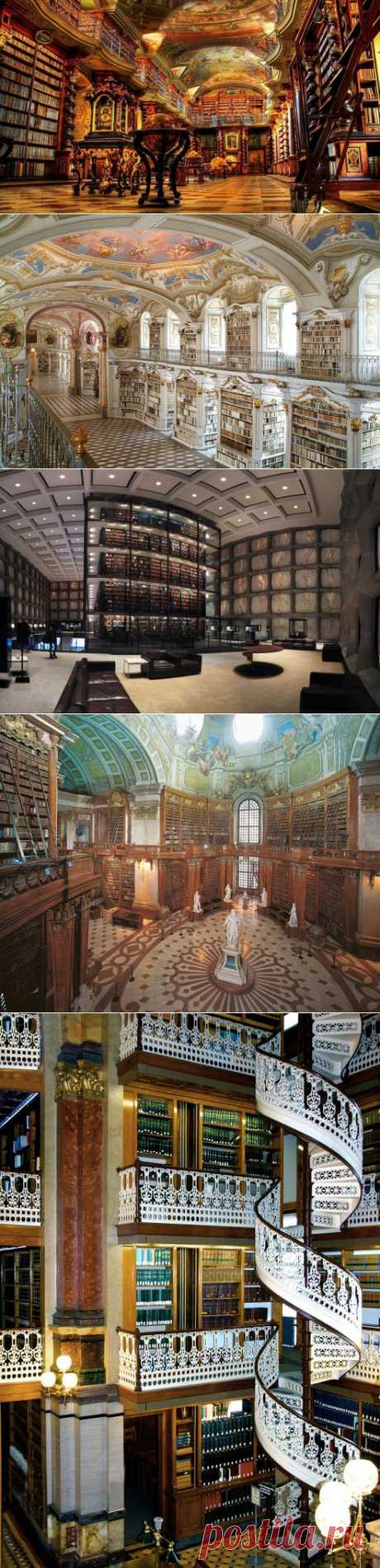 50 красивейших библиотек со всего мира. Мечта книгомана | НАУКА И ЖИЗНЬ
