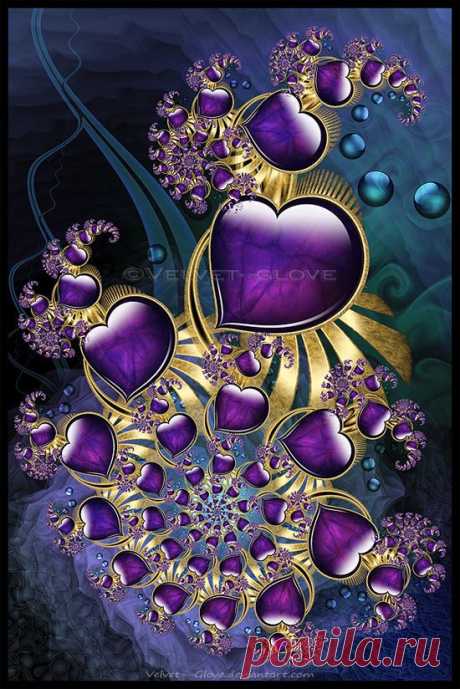 ♥♥ Jewel of Atlantis by Velvet--Glove. ♥ (fractal art)