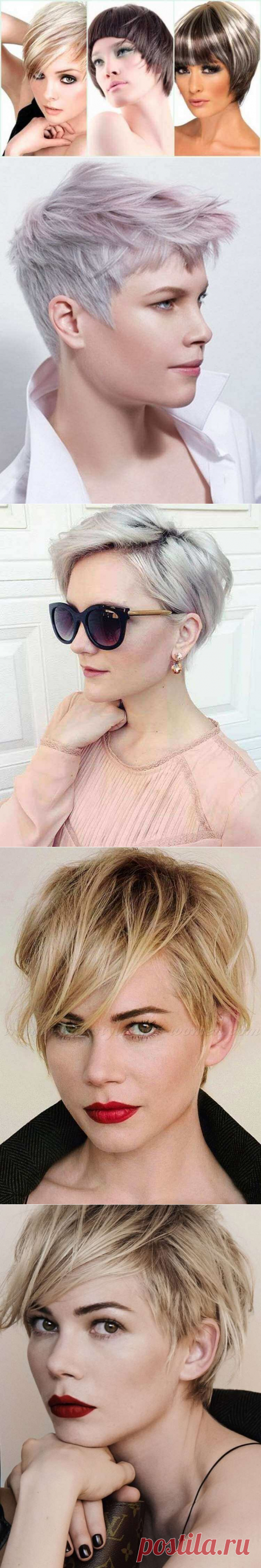 Модные оттенки и техники окрашивания на короткие волосы 2020 год | Чаровница и проказница