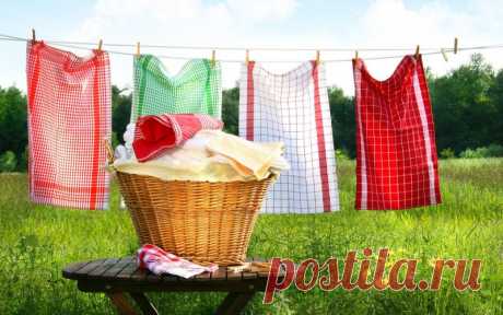 ​Избавляемся от жира и стойких пятен на полотенцах — Полезные советы