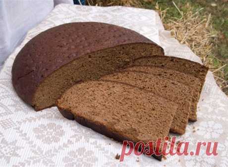 Темный ржано-пшеничный хлеб рецепт – выпечка и десерты