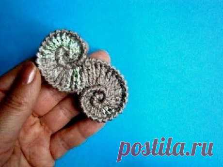 ▶ Ракушка - Shell crochet pattern - Урок вязания крючком - YouTube