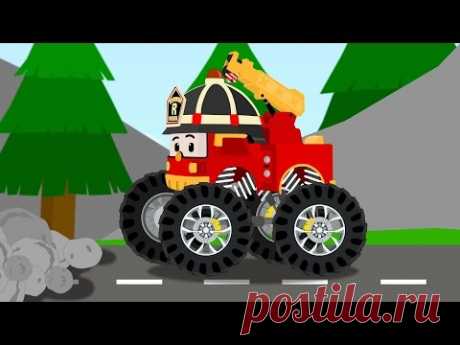 Robocar Roy Big Wheels Mini Cartoon