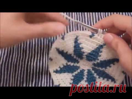 Step-by-Step Snowflake Tapestry Crochet Base - Part 1