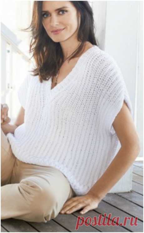 LUXURIOUS  SPOTLESSLY ELEGANT PULLOVER