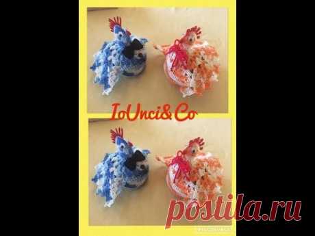 GAL LINA Gallina porta ovetti per Pasqua uncinetto tutorial parte 1