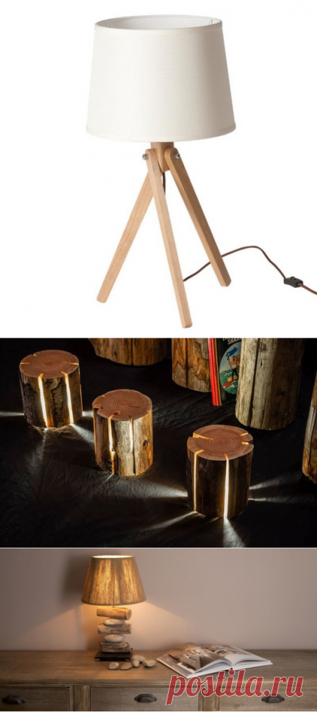 5 светильников из дерева, которые легко сделать своими руками | Wood and loft | Яндекс Дзен