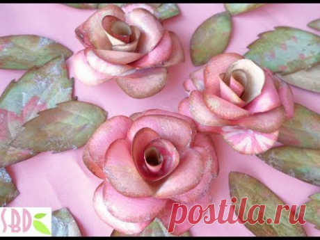 Rose e Farfalle di Carta - Paper Roses and Butterflies