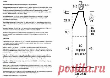 8 летних платьев спицами, с подробным описанием и схемами | Вязание с Paradosik_Handmade | Дзен