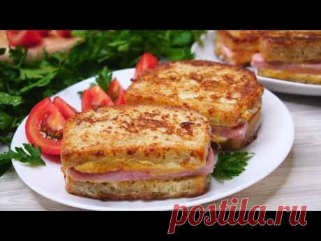 СуперИдея Быстрого Завтрака! Быстро, Просто, а Главное Вкусно! - YouTube