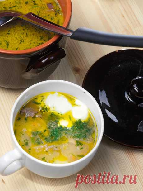 Суп из белых грибов с перловкой пошаговый рецепт с видео и фото – Русская кухня: Супы