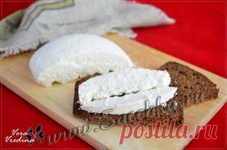 Сыр из кефира - рецепт с фотографией