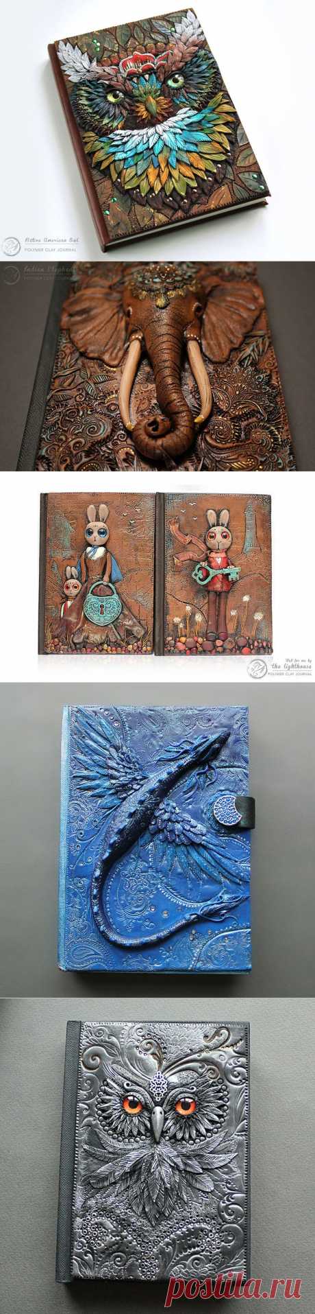 Сказочные обложки из полимерной глины дизайнера Aniko Kolesnikova - Ярмарка Мастеров - ручная работа, handmade