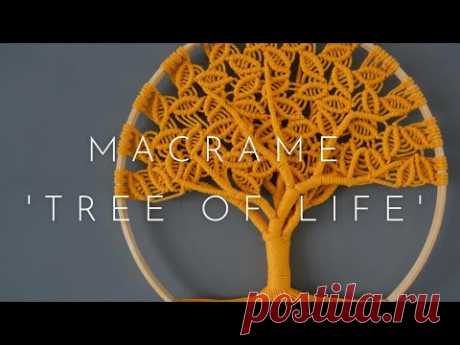 Pt 1 | Come and make with me | Macrame Tree of Life