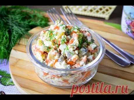 Картофельный салат с рыбными консервами – Гениально Простой и Вкуснее МИМОЗЫ! Рецепт на Каждый день!