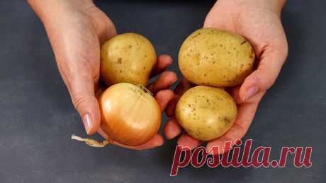Папа научил жарить картофель по-новому: я даже хвасталась рецептом перед подругами (делюсь) | Кухня наизнанку | Яндекс Дзен