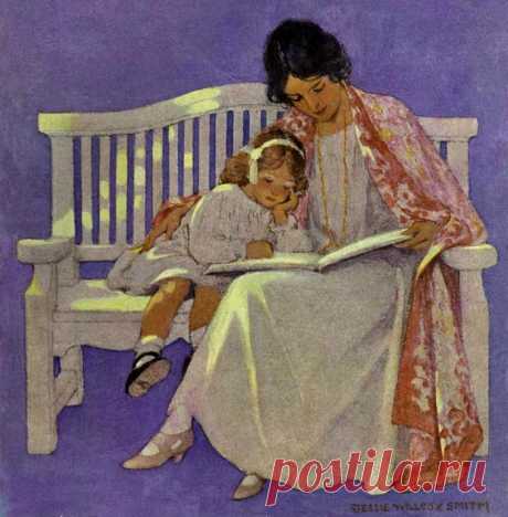 Jessie Willcox Smith. &quot;Идеальный ребенок-наследие&quot;.....