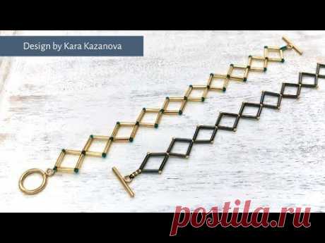 Bonita Bracelet Tutorial | DIY & Crafts | Beaded Bracelet with Bugles