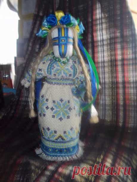 Куклы-мотанки - тонкости изготовления славянкой, народной, узелковой.