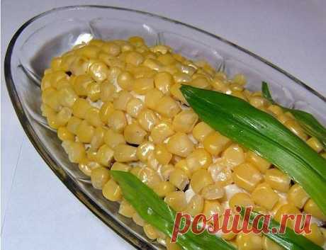 Салат Кукуруза - рецепт и способ приготовления, ингридиенты | sloosh