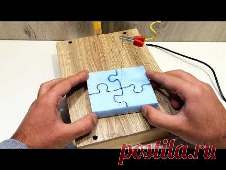 Making a Hot Wire Foam Cutter | DIY Foam Cutting Machine