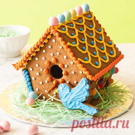 Home tweet home: bake up some fun with our spring gingerbread house ideas Let your imagination take flight with our fun spring gingerbread house ideas. Includes gingerbread house recipe, patterns and decorating ideas.