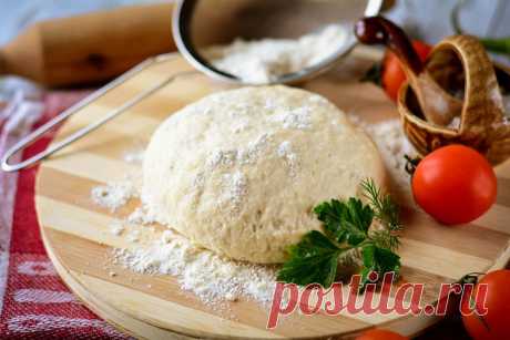 Как приготовить дрожжевое тесто для пиццы на воде: рецепт с фото пошагово