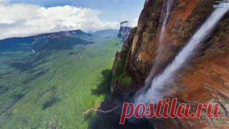 Самый высокий водопад в мире. 
9 фото от которых перехватит дыхание