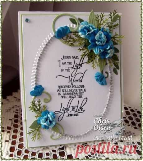 ~Floral Light of Life~ by glowbug - Cards and Paper Crafts at Splitcoaststampers